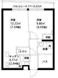 スペックハウス白金台　(SPEC HOUSE 白金台)303の間取り