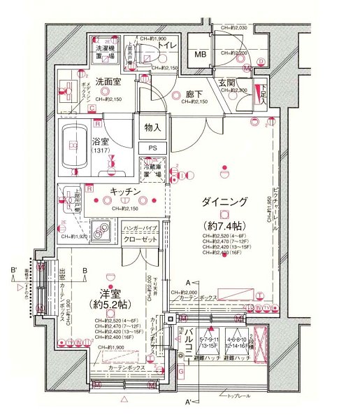 パレステュディオ渋谷Station Front(パレステュディオ渋谷ステーションフロント)1602の間取り