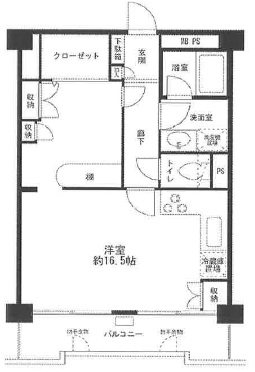 グランドメゾン碑文谷302の間取り