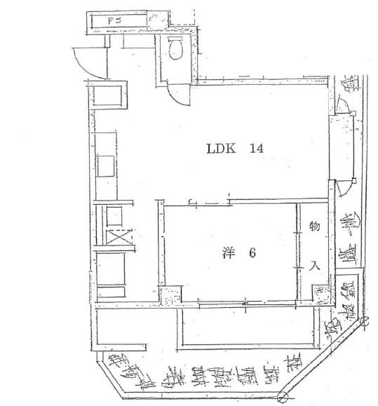 東山レジデンス102の間取り