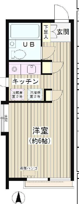 祐天寺スクエア201の間取り