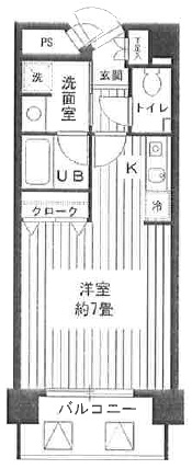 サン恵比寿(SUN恵比寿)306の間取り