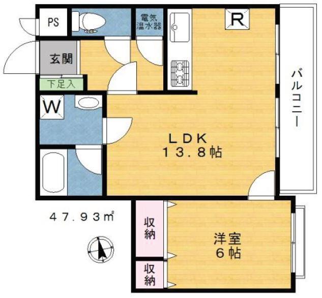 メゾン代官山105の間取り