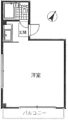 代官山ビリジアン305の間取り