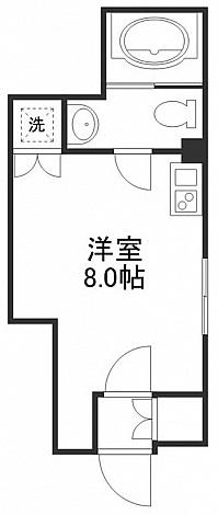 ラジューヌ三茶101の間取り