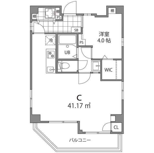 Kukai Terrace中目黒 (クーカイテラス中目黒)601の間取り