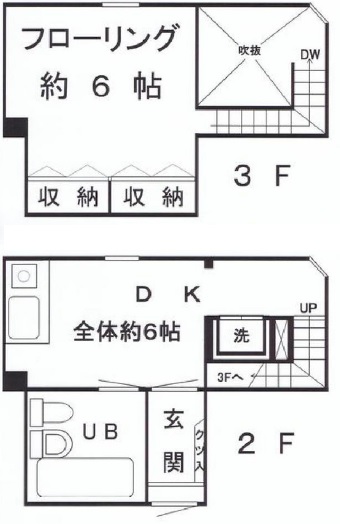 林檎館207の間取り