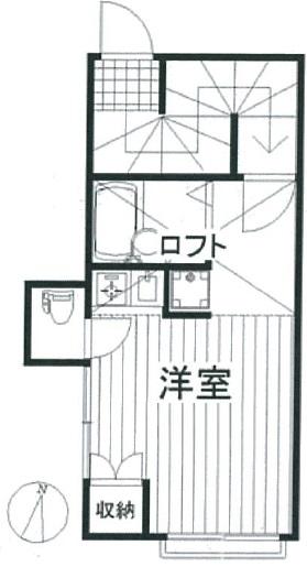 ウィングヴィレッジ203の間取り