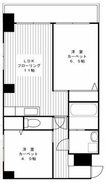 グランドレジデンス303の間取り