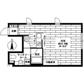 アパートメントトク(APARTMENT TOKU)204の間取り