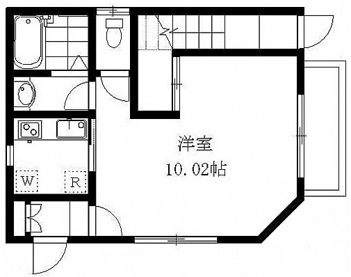 レンガハウス101の間取り