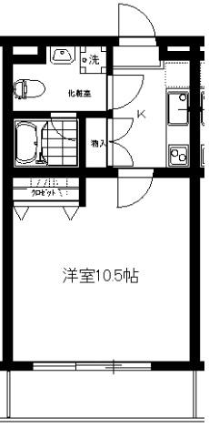 サザンフォート102の間取り