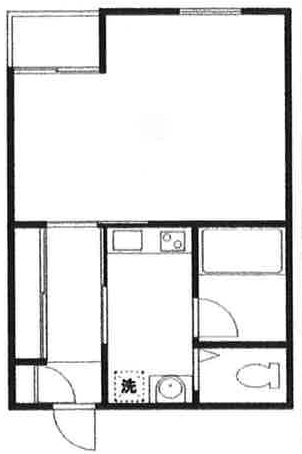 FLAT TATSUMI105の間取り