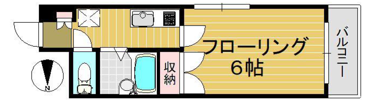 K-SQUARE(Kスクエア)103の間取り