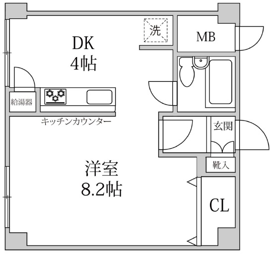 リオマンション205の間取り