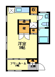 ビオラ三軒茶屋301の間取り