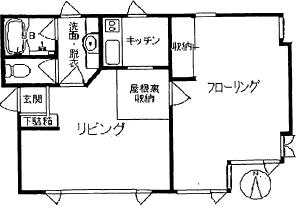 グレースA202の間取り