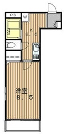 恵比寿ガーデンメゾン203の間取り