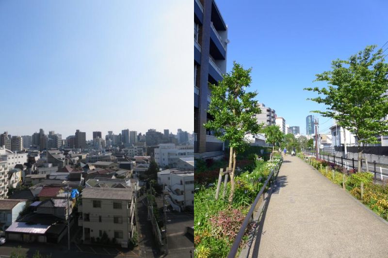 大橋スカイパレスBの室内1