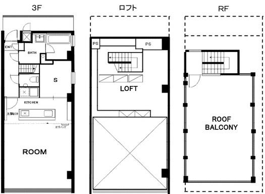 COMS SHIMOUMA(コムス下馬)303の間取り