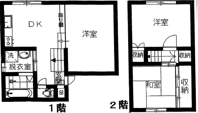 サンハイツ103の間取り