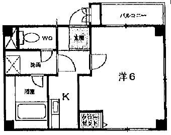 パラッツォ祐天寺203の間取り