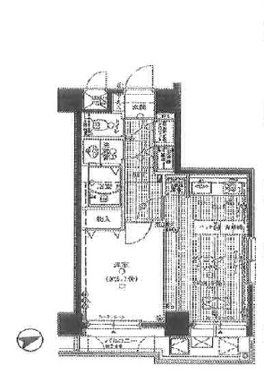 ローレル麻布十番902の間取り