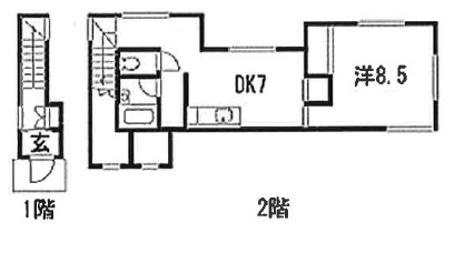 S.T・MISHUKU(S.T三宿)202の間取り