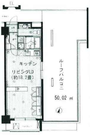 東急ドエルキルト三軒茶屋502の間取り