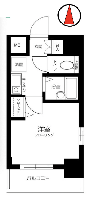 サンテミリオン目黒東山903の間取り