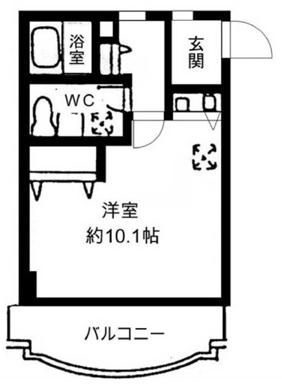 グランド・スポット209の間取り