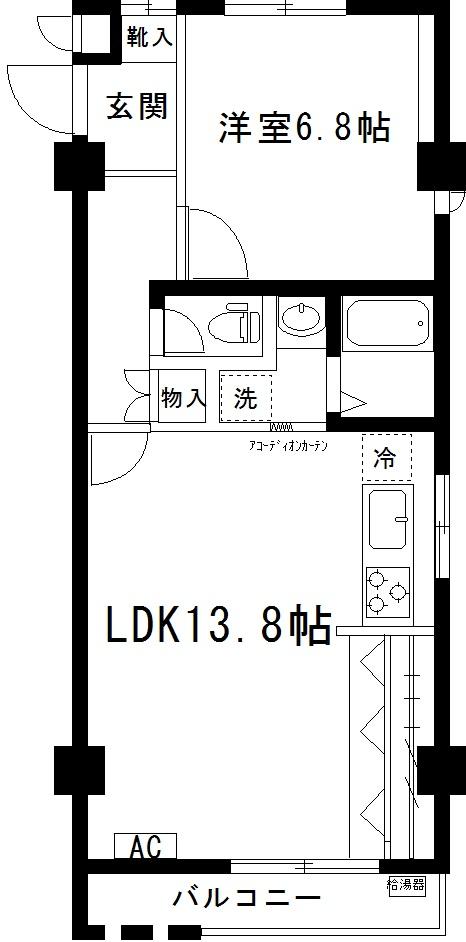 小松ビル203の間取り