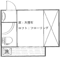 オーシャンハイム202の間取り