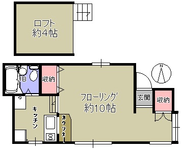 レッドT12Fの間取り