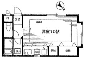 ツイン代官山202の間取り