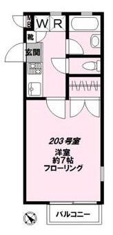 エスペランサ東山203の間取り