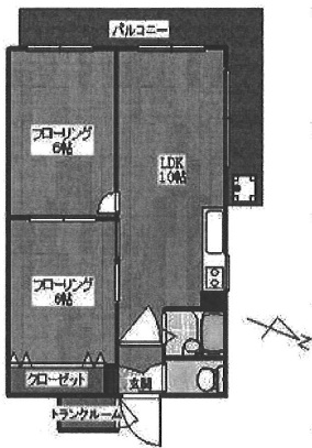 山元ビル401の間取り