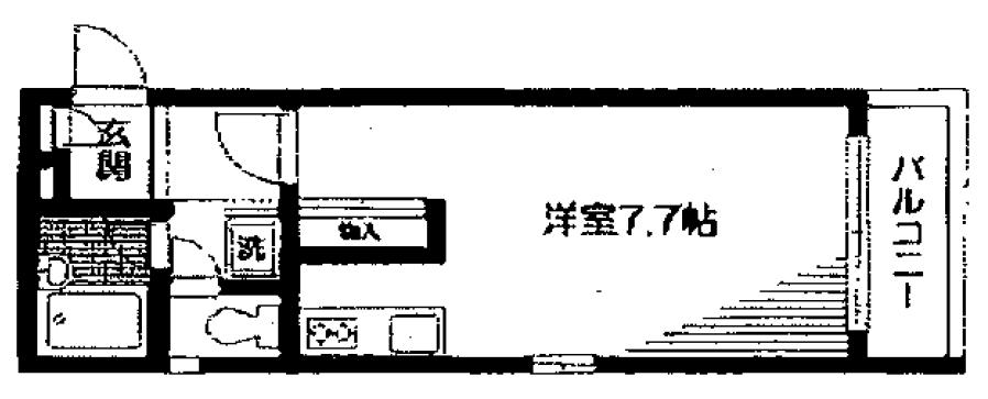 シオン東山302の間取り