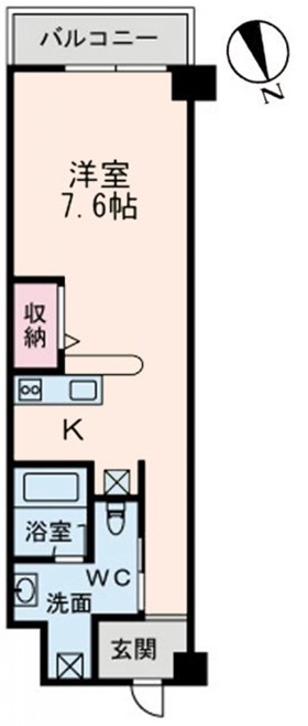 オールイン駒沢202の間取り