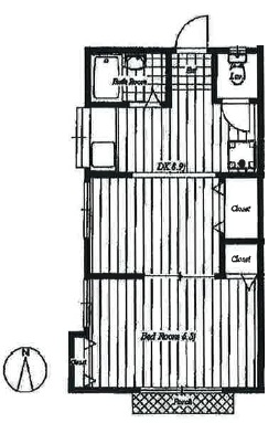 下村HOUSE(下村ハウス)102の間取り