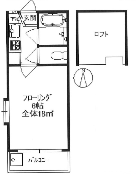 ル・コリエ201の間取り