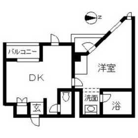 エルスタンザ中目黒(サンウイング祐天寺?)303の間取り