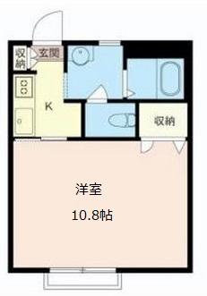 マノワール代沢202の間取り