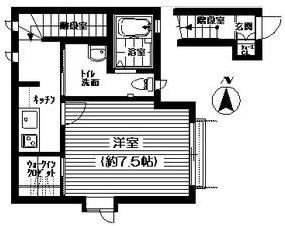 カーサ恵比寿201の間取り