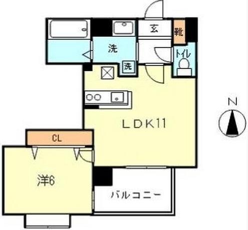 DC太子堂505の間取り