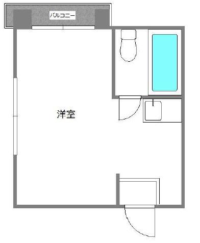 ヴィラ池尻302の間取り