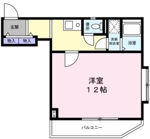 Fontaine目黒青葉台203の間取り