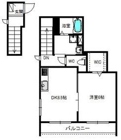 オアシス池尻202の間取り