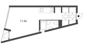 RADIAN(ラディアン)306の間取り