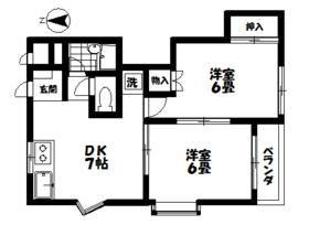 コートヤヨイ301の間取り